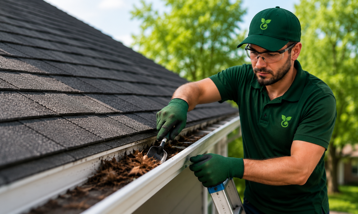 Gutter cleaning