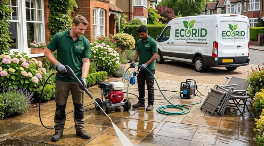 jet washing and patio cleaning services | EcoRid