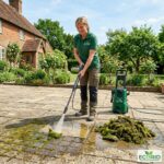 patio cleaning and moss removal