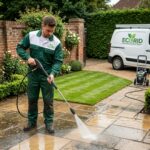 Professional patio cleaning and jet washing